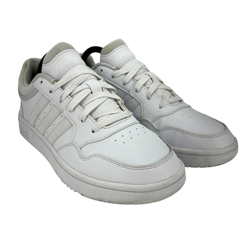 Adidas Shoes Womens Size 8.5 Hoops 3.0 Synthetic Low Top Comfort Sneakers GW3036